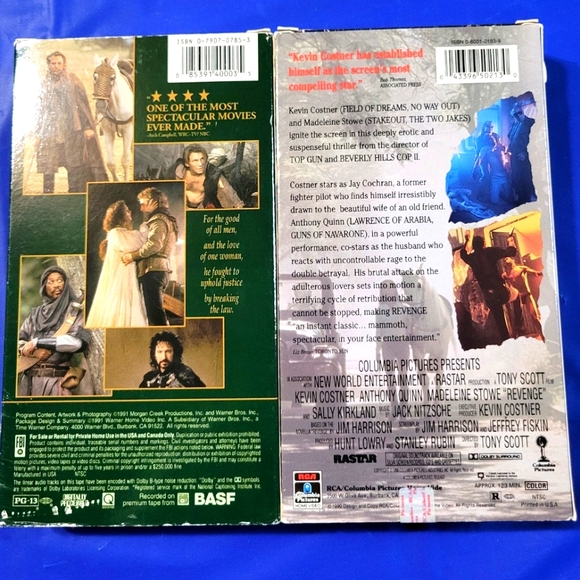 Set of 2 VHS Tapes - Picture 2 of 2